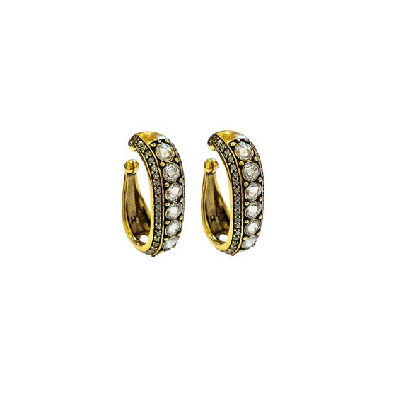 BRINCO CUFF ZIRCONIAS SINGULAR PRATA BOHO 10183